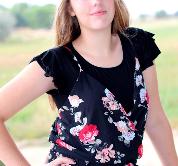 Ruffle Sleeve Layering Half Tee, Crop Tee, Modesty undershirt, ADD A SLEEVE, S-4XL, 3 colors