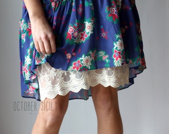 F2- Lace Slip, Dress & Skirt Extender *Style 2* FULL SLIP S-4XL  and Tall sizes