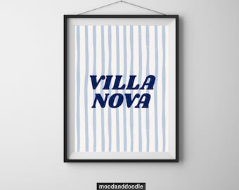 Villanova Digital Download | Villanova Art | Villanova Print | Villanova Alumni | Villanova Decor | Villanova Pope | Nova Nation | Pope Leo