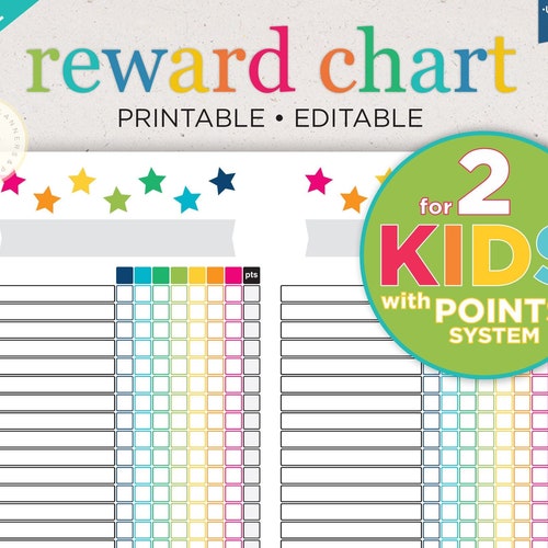Kids Chore Chart Chore Chart for Kids Kids Chores - Etsy Canada