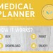 Health and Wellness, Medical Planner, Printable Home Binder, Medication ...