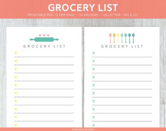 Grocery List, Shopping List, Grocery, Grocery Shopping, Grocery List Notepad, Grocery List Pad, To Do List, List, Printable Grocery, Notepad