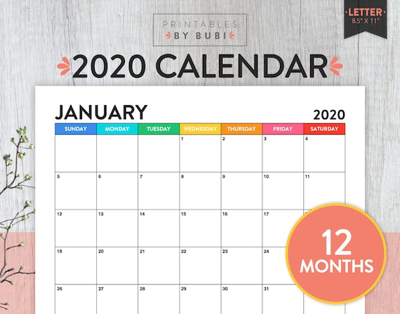 mini calendar printable calendar 2021