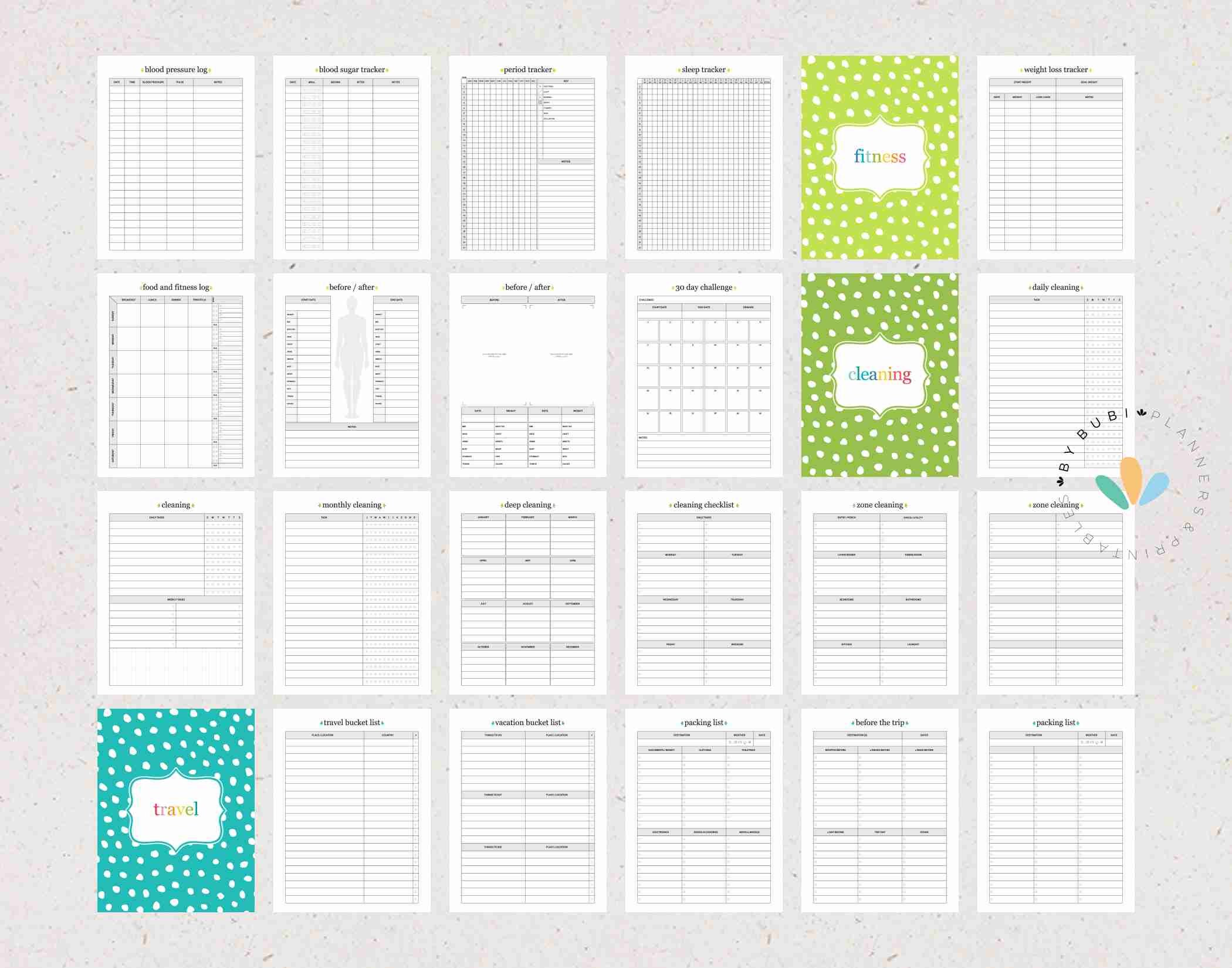 Household Family Binder, Ultimate Life Planner Home Management ...