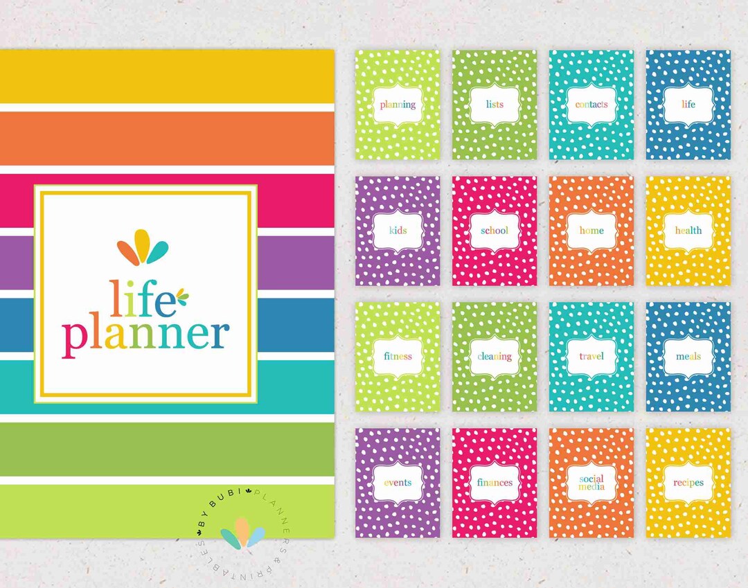 Household Family Binder, Ultimate Life Planner Home Management ...