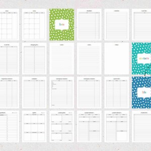 Household Family Binder, Ultimate Life Planner Home Management ...