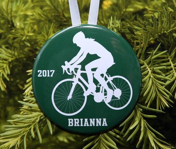 Cyclist Bike Rider Silhouette Christmas Ornament Customized Etsy Cyclist Bike Rider Silhouette Christmas Ornament Customized Etsy