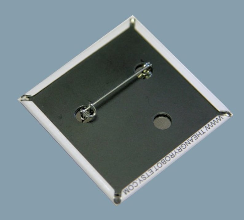 Square Pin Back 10 Custom Professionally Made 2 Inch Square Pinback Buttons - Etsy