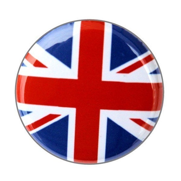 British Flag - Pinback Button Badge 1 inch