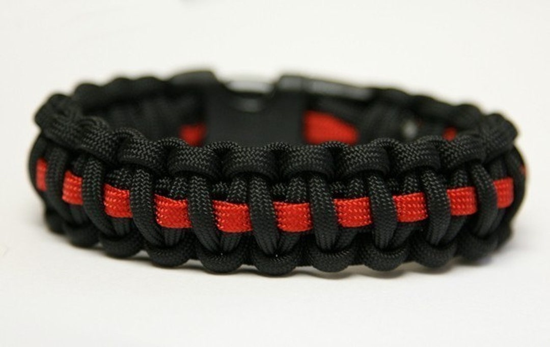 Firefighter paracord cheap survival bracelet