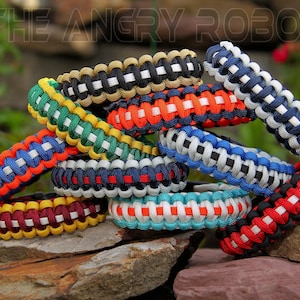 550 Paracord Survival Bracelet - Sports Team Inspired Colors