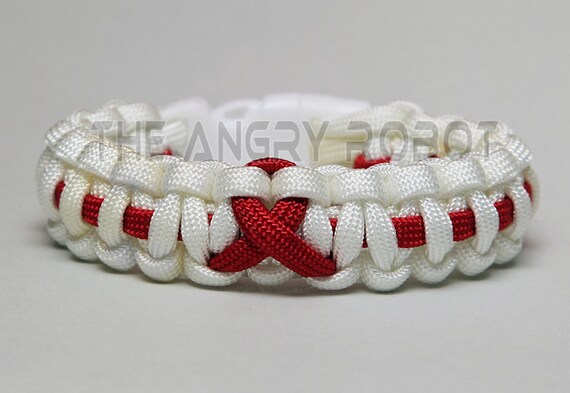 White paracord bracelet sale