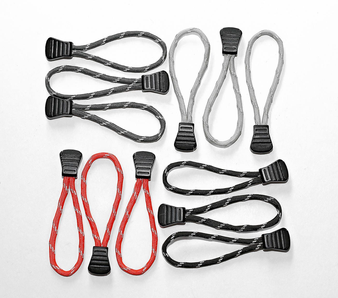 Black & Teal Paracord Zipper Pulls – Pick Your Options – Store –  BubbasGarageTv