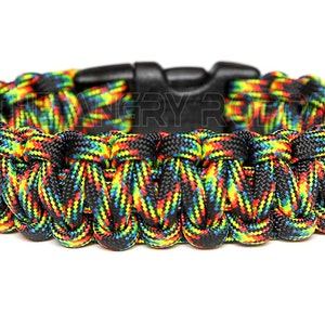 550 Paracord Survival Bracelet  - Galaxy - Multi Color