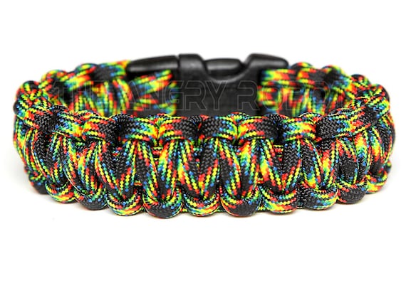 multi colored paracord