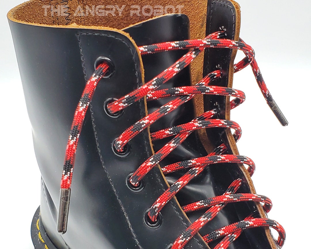 Biters 550 Paracord Boot Shoe Sneaker Laces With Metal Tips