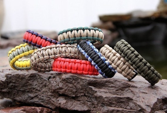 Bracelet de survie en paracorde 550 vous choisissez les couleurs