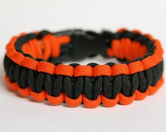 Orange clearance paracord bracelet