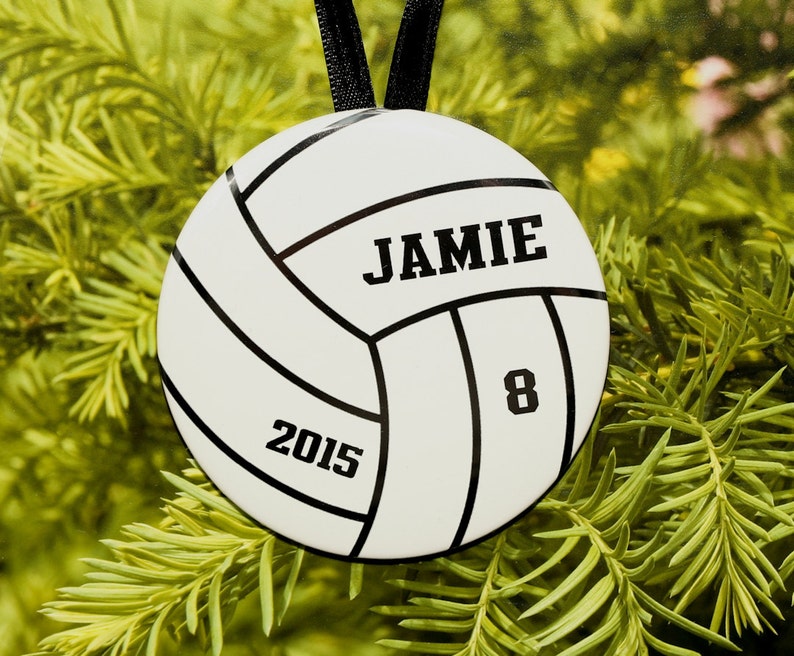 Volleyball Christmas Ornament 