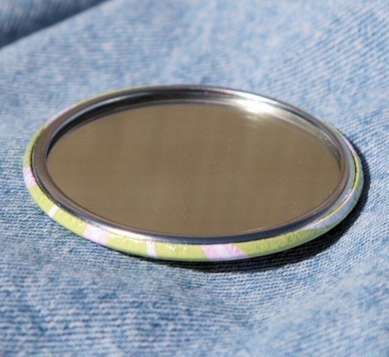 10 Pocket Mirrors 2 1/4 Inch Bridal Wedding Shower Favors Etsy