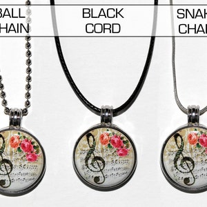 Color Sparks Magnetic Pendant Necklace with 3 inserts image 2