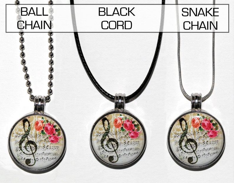 Color Sparks Magnetic Pendant Necklace with 3 inserts image 2