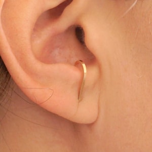 Square Suspender Earrings hook earrings sterling silver stud simple Single earring 14k Gold filled 14k Rose gold filled minimalistic 0229