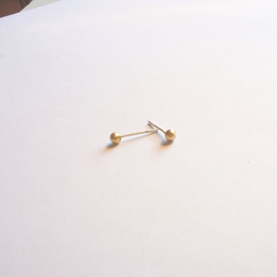 Stainless Steel Round Ball Earrings Rose Gold Silver Color Bead Ear Studs  Women Geometric Jewelry Minimalist 3mm 4mm 5mm 6mm - AliExpress