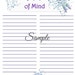 Journal or Bible Study Template