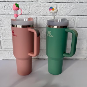 Fun & Stylish Drink Accessories, Silicone Cup Straw Covers, Dust Caps for 30/40 oz Tumblers, Birthday gift, Gift For Her, Mom Gift