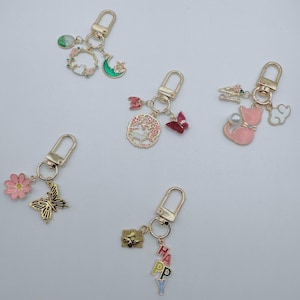 Purse Accessory, Bag Charms, Customizable Accessory for Handbags, Custom Charm Keychain, Gift for Her, Bridesmaid Gift, Valentine's Day Gift