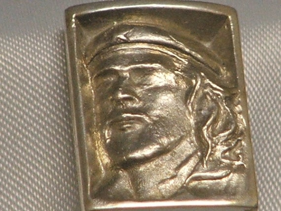 CHE: Ernesto Che Guevara Sterling Silver Bas Relief Portrait Pendant-  Made to Order