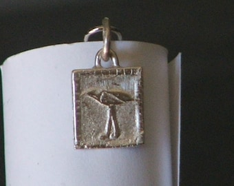 Birdlegs-Sterling Silver Mini Plover Charm/Pendant Made to Order