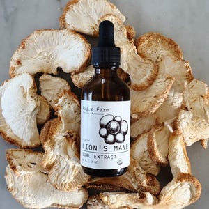 Organic Lion’s Mane Mushroom Extract