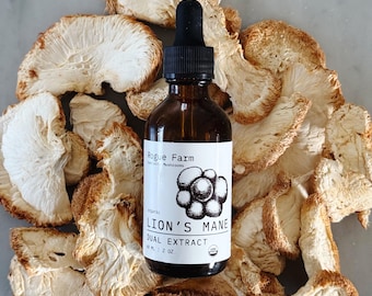 Organic Lion’s Mane Mushroom Extract