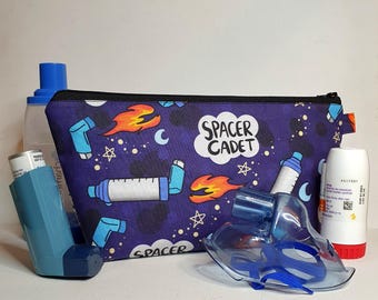 EXTRA LARGE Pouch in Spacer Cadet Fabric