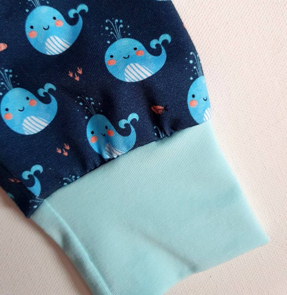 Regalos para bebe TALLA 00 Pantalon Bebe en Tela Dulce Ballena Etsy Mexico