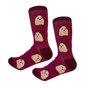 Cocker Spaniel Socks – Premium Quality  Comfy Socks, Perfect Novelty Gift Ideas for Pet Lovers