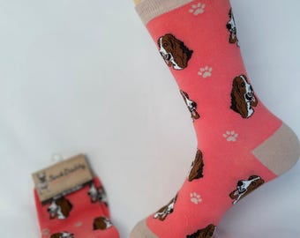 Chaussettes Basset Hound - Chaussettes confortables de qualité supérieure, des idées cadeaux parfaites pour les amoureux des animaux de compagnie