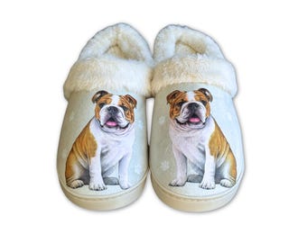 Bulldog Snuggs Slippers - Cozy and Comfy for Pet Lovers - Gift Ideas for Pet Lovers