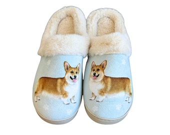 Welsh Corgi Snuggs Slippers - Cozy and Comfy for Pet Lovers - Gift Ideas for Pet Lovers
