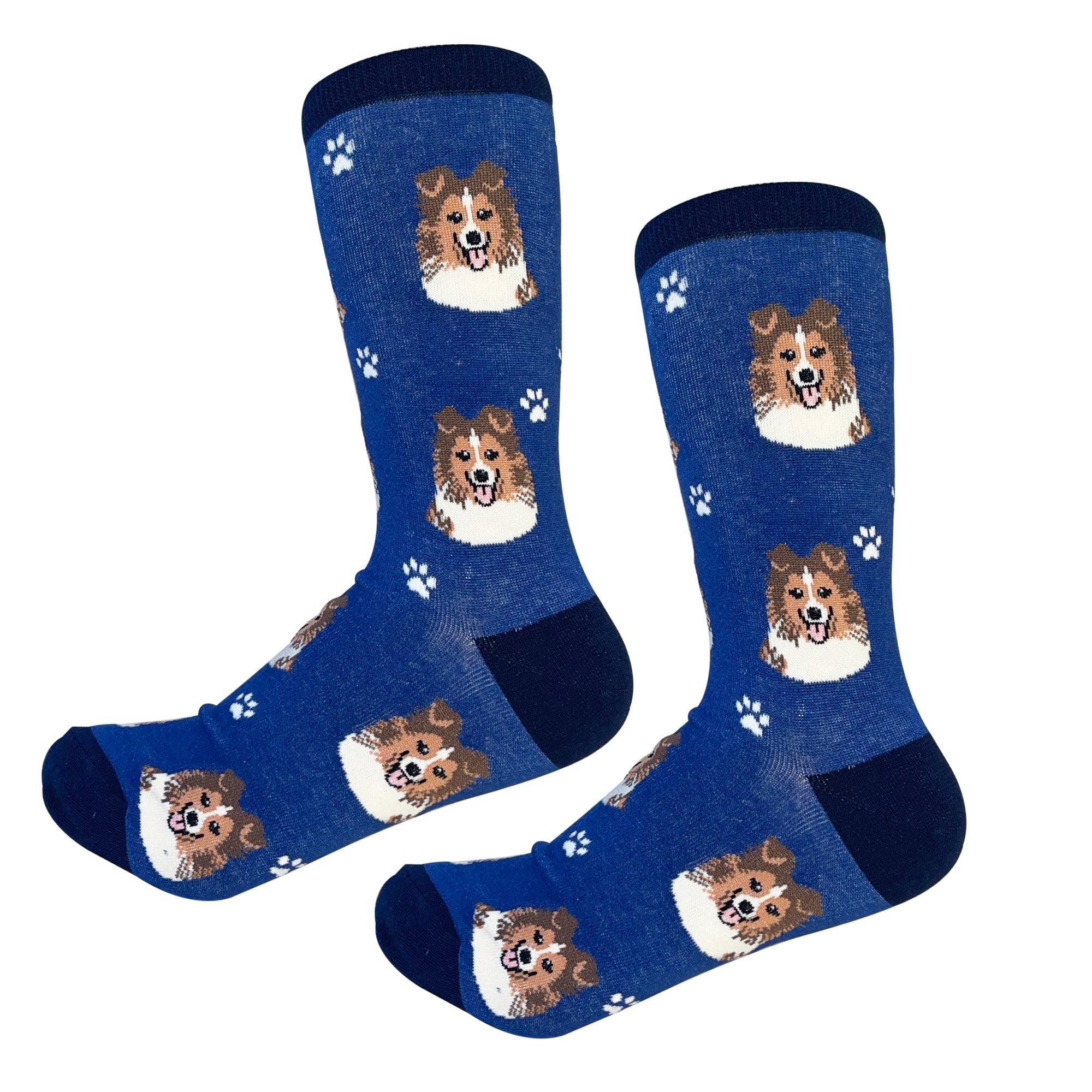 Sheltie Socks – Premium Quality  Comfy Socks, Perfect Novelty Gift Ideas for Pet Lovers