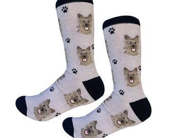 Calzini Cairn Terrier – Calzini comodi di qualità premium, idee regalo originali perfette per gli amanti degli animali