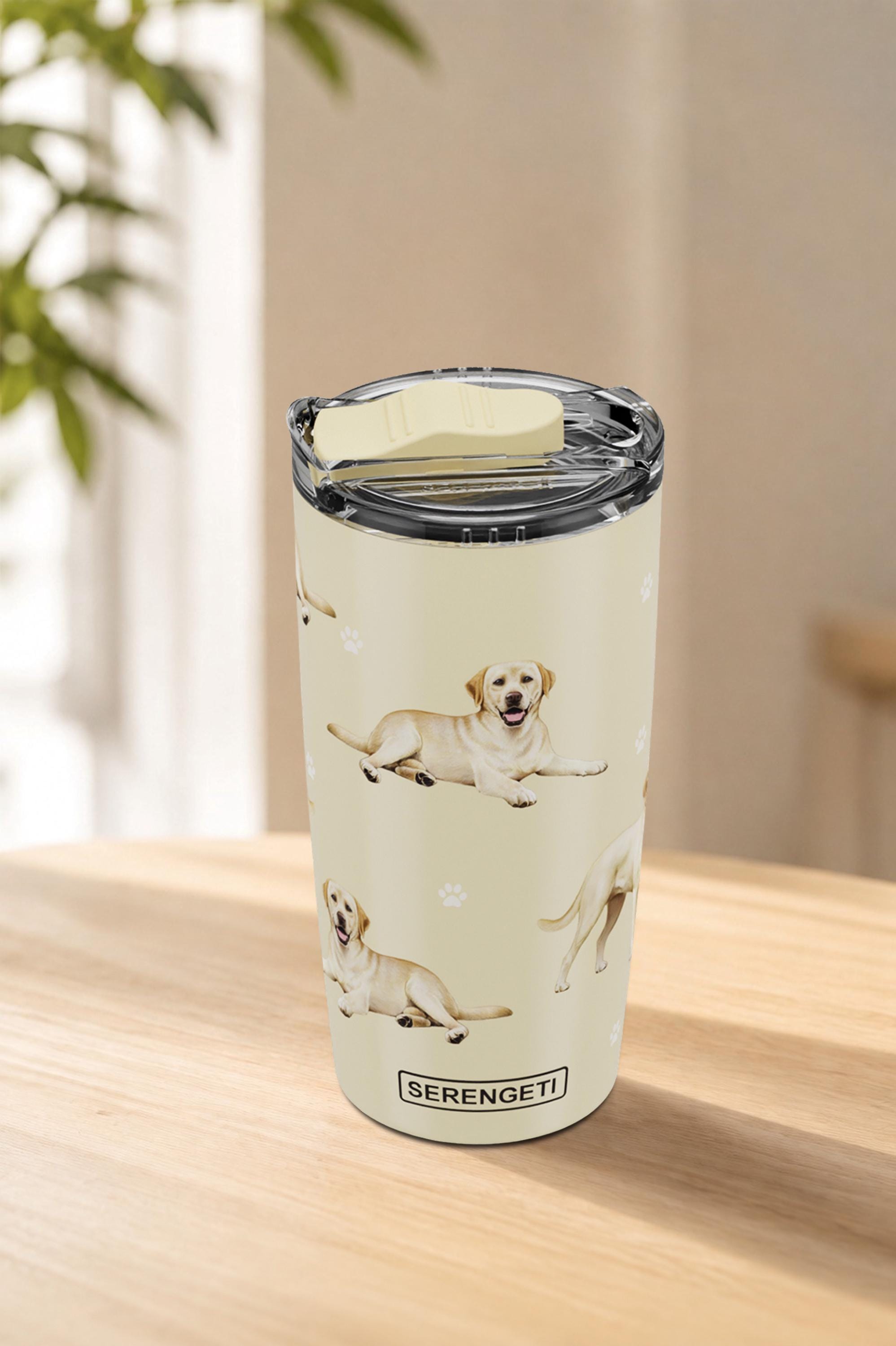 Labrador Yellow 20 Oz Serengeti Tumbler – 3D Printed, Double-wall