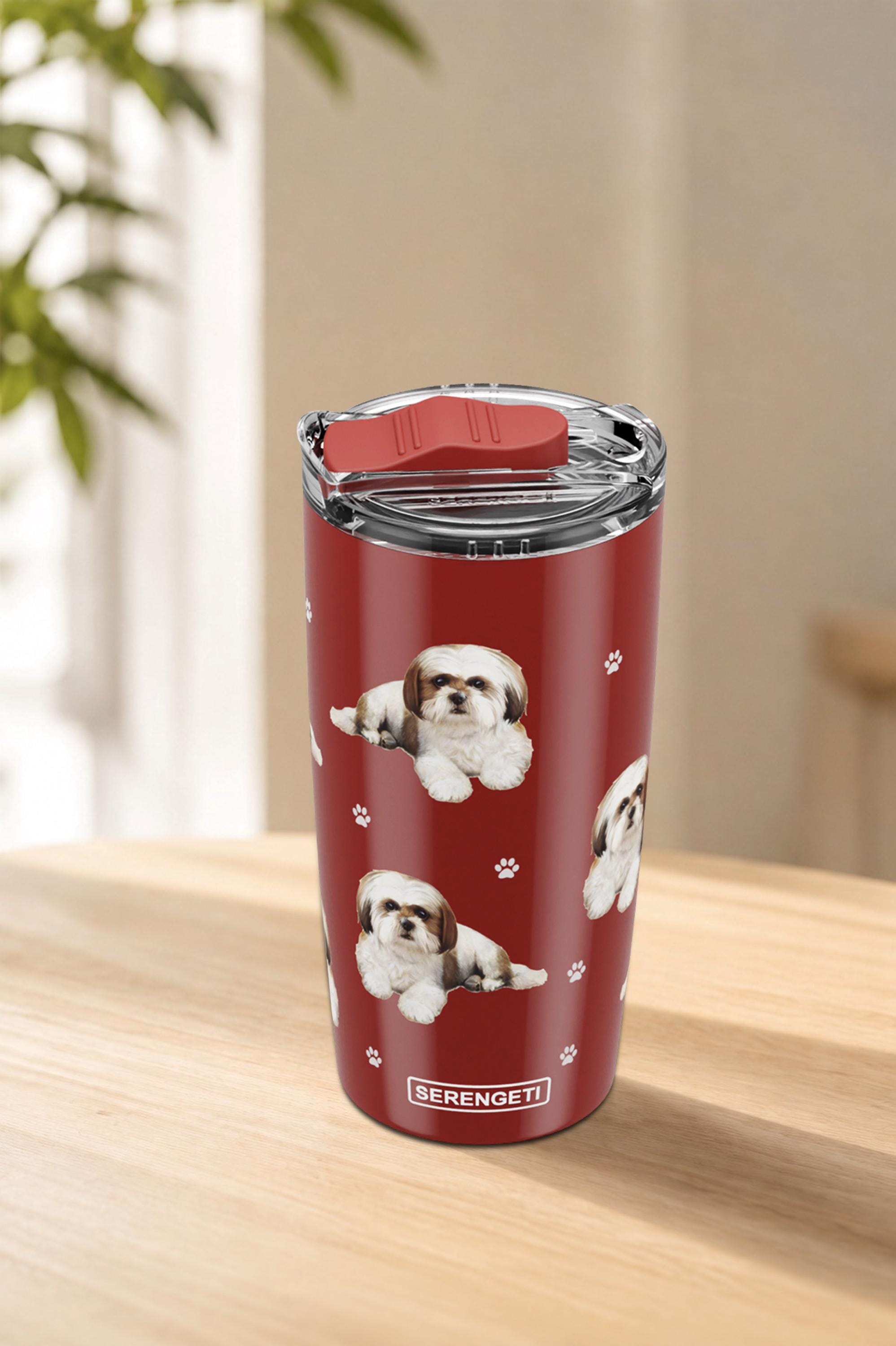 Shih Tzu 20 Oz Serengeti Tumbler – 3D Printed, Double-wall