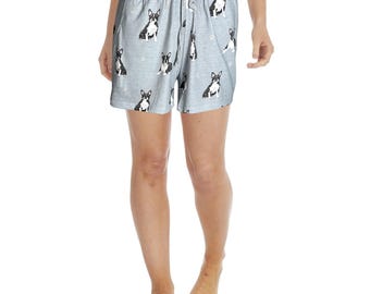 Boston Terrier Shorts - Super Soft Lounge & Sleep Shorts – Gift ideas for Pet Lovers – Ultimate Comfort