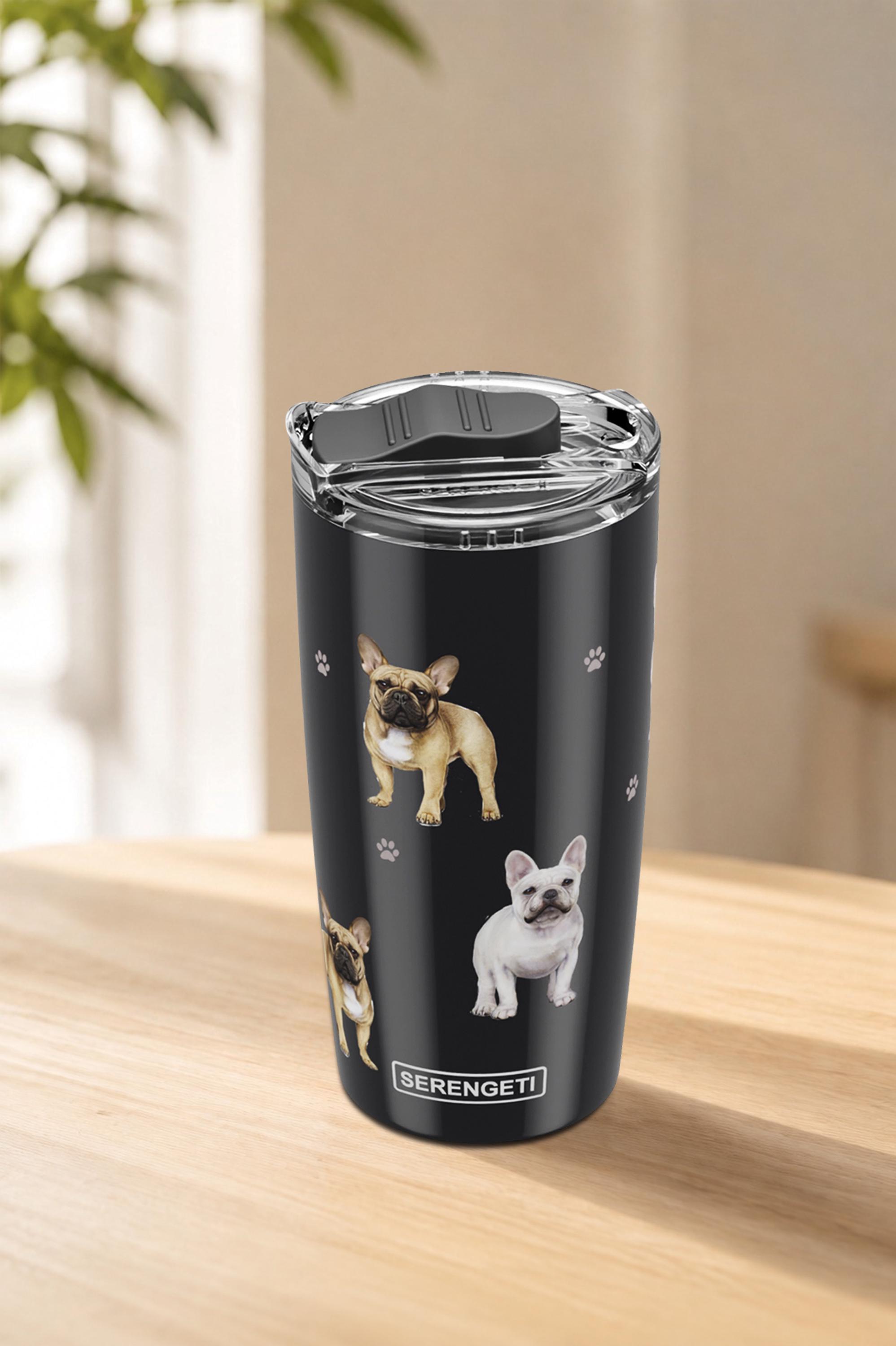 French Bulldog 20 Oz Serengeti Tumbler – 3D Printed, Double-wall
