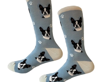Boston Terrier Socks – Premium Quality  Comfy Socks, Perfect Novelty Gift Ideas for Pet Lovers