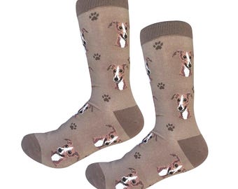 Chaussettes Greyhound - Chaussettes confortables de qualité supérieure, des idées cadeaux de fantaisie parfaites pour les amoureux des animaux de compagnie