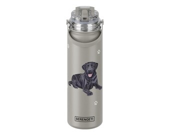 Golden Retriever Neopren-Trinkflaschenhalter – Isoliert, Schultergurt, Für Flaschen Bis 1200 Ml